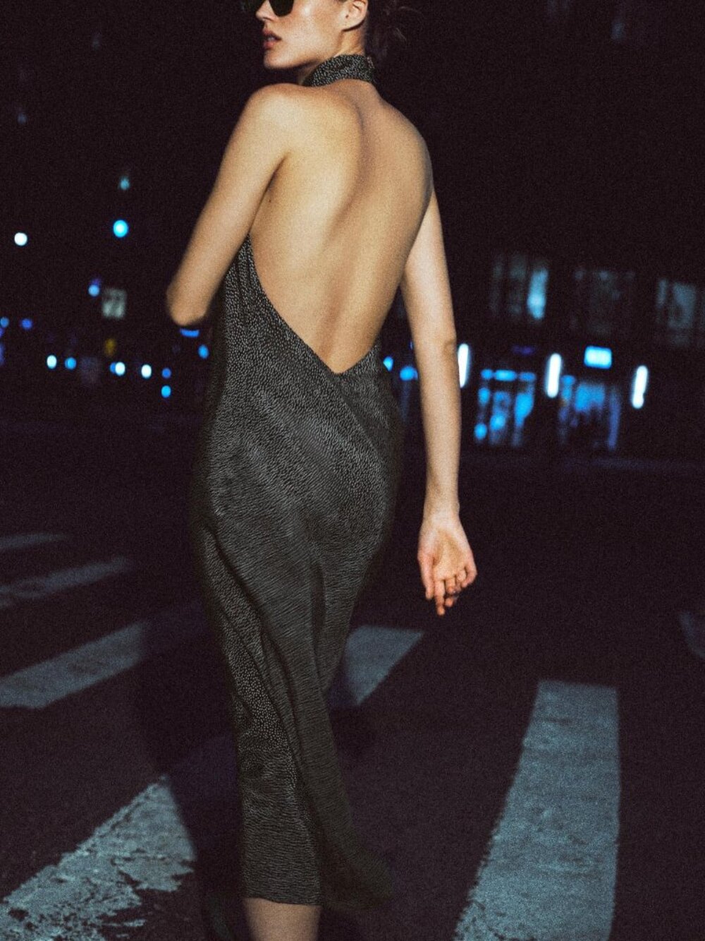 ZARA OPEN BACK DRESS